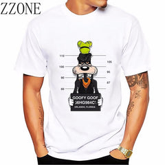 2020 New Cartoon Mouse Men's T-shirt Fashion Animal Pattern Summer Casual T-shirt Man Streetwear Comfortable Hip-hop T-shirt