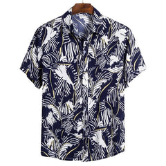 MJARTORIA New Arrival Men's Shirts Men Hawaiian Camicias Casual One Button Wild Shirts Printed Short-sleeve Blouses Tops 2020