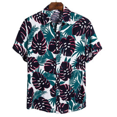 MJARTORIA New Arrival Men's Shirts Men Hawaiian Camicias Casual One Button Wild Shirts Printed Short-sleeve Blouses Tops 2020