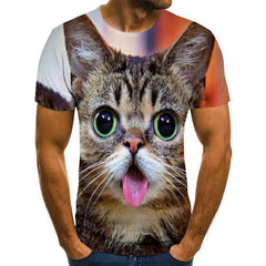 Newest Cat 3D Printed T-shirt Casual Short Sleeve O-Neck Fashion Printed 3D t shirt Men/Women Tees High Quality tshirt Hombre