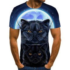 Newest Cat 3D Printed T-shirt Casual Short Sleeve O-Neck Fashion Printed 3D t shirt Men/Women Tees High Quality tshirt Hombre