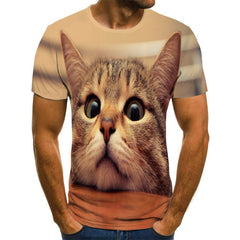 Newest Cat 3D Printed T-shirt Casual Short Sleeve O-Neck Fashion Printed 3D t shirt Men/Women Tees High Quality tshirt Hombre