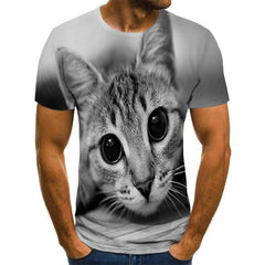 Newest Cat 3D Printed T-shirt Casual Short Sleeve O-Neck Fashion Printed 3D t shirt Men/Women Tees High Quality tshirt Hombre