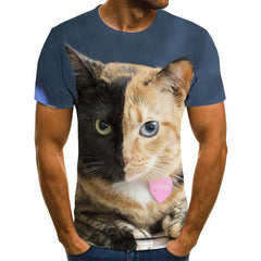 Newest Cat 3D Printed T-shirt Casual Short Sleeve O-Neck Fashion Printed 3D t shirt Men/Women Tees High Quality tshirt Hombre