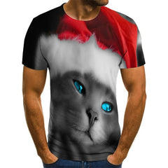 Newest Cat 3D Printed T-shirt Casual Short Sleeve O-Neck Fashion Printed 3D t shirt Men/Women Tees High Quality tshirt Hombre