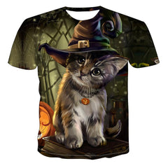 2020 Men's New streetwear T-Shirt Animal Print T-Shirt 3D harajuku Men's T-Shirt Novelty Animal Tops T-Shirt Men's Short Sleeve