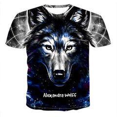 2020 Men's New streetwear T-Shirt Animal Print T-Shirt 3D harajuku Men's T-Shirt Novelty Animal Tops T-Shirt Men's Short Sleeve