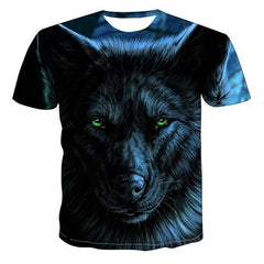 2020 Men's New streetwear T-Shirt Animal Print T-Shirt 3D harajuku Men's T-Shirt Novelty Animal Tops T-Shirt Men's Short Sleeve