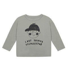 INS Explosion 2020 qiu dong kuan Bobo Series Kids Kid's T-shirt 100% 100% Cotton Coat girls tops